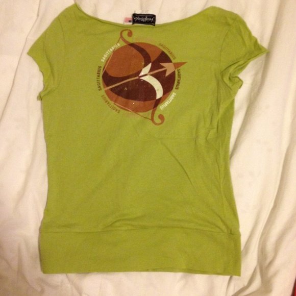 Y2k graphic Horoscope sign tee- Sagittarius - Picture 2 of 3